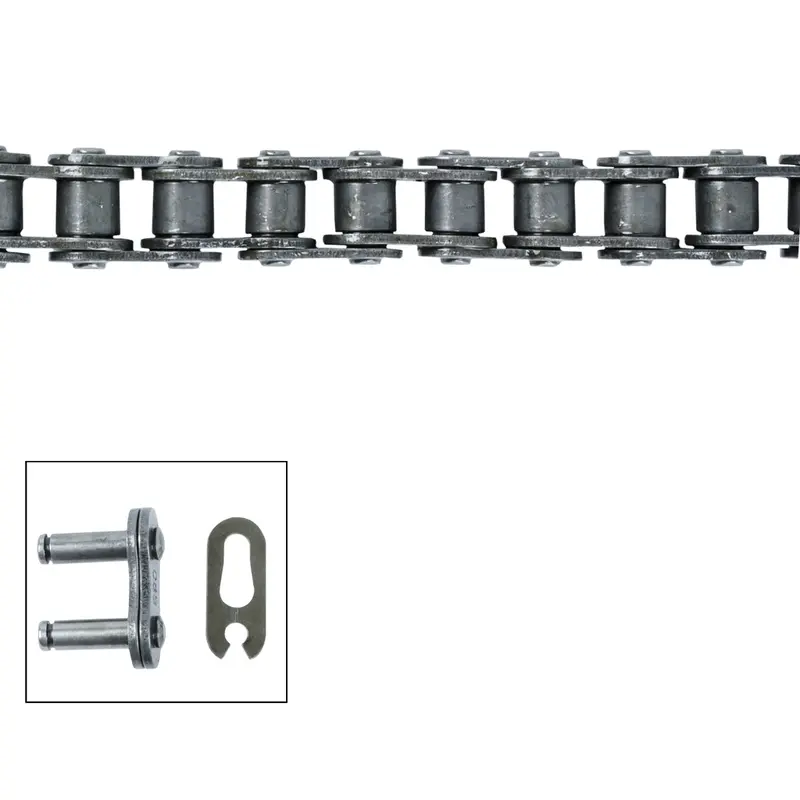08B Roller Chain – 10-Foot Roll, 1/2" Pitch × 5/16" Roller Width 1