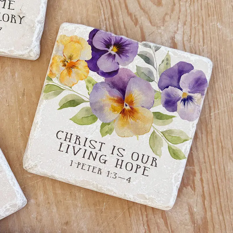 1 Peter 1:3–4 Hope Scripture Stone 1
