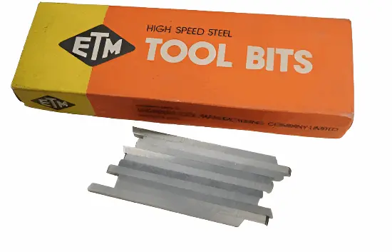 10 Etm Israel M2 High-Speed Steel Watchmaker Lathe Bits – 1/8" Molybdenum Alloy 1