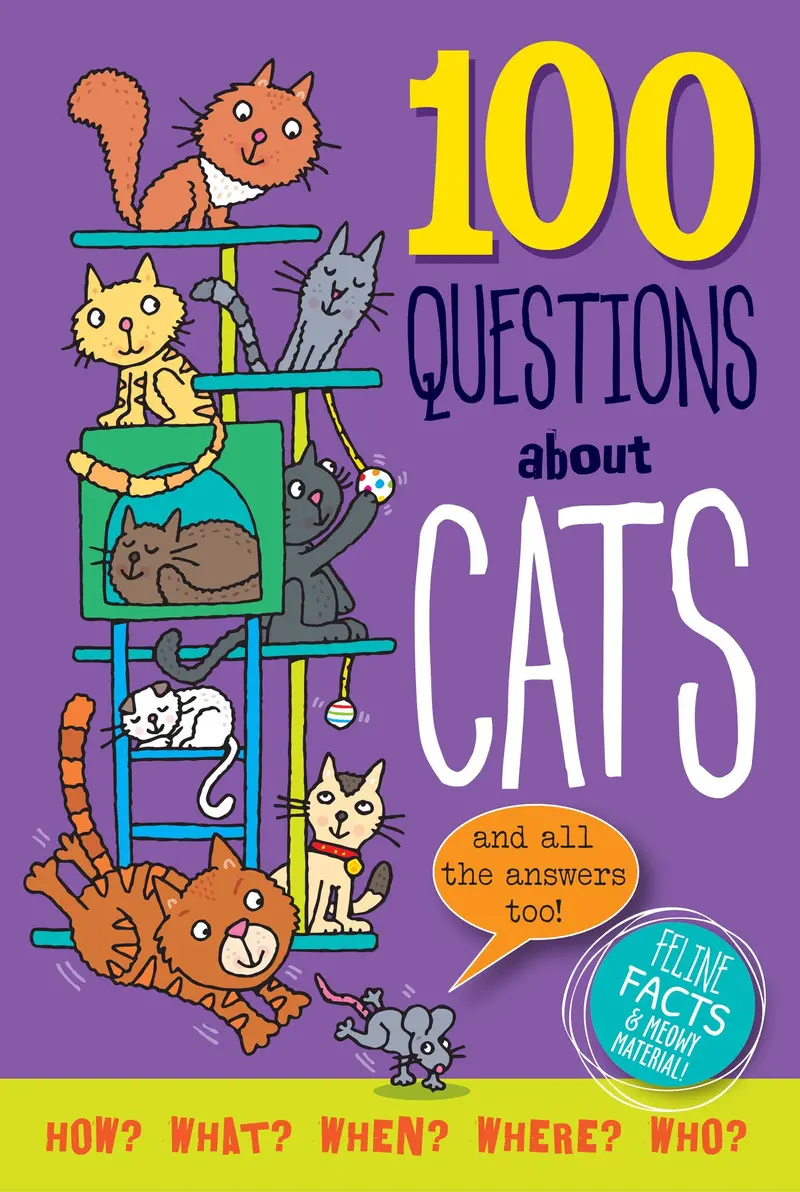 100 Fascinating Cat Facts & Trivia Book 1