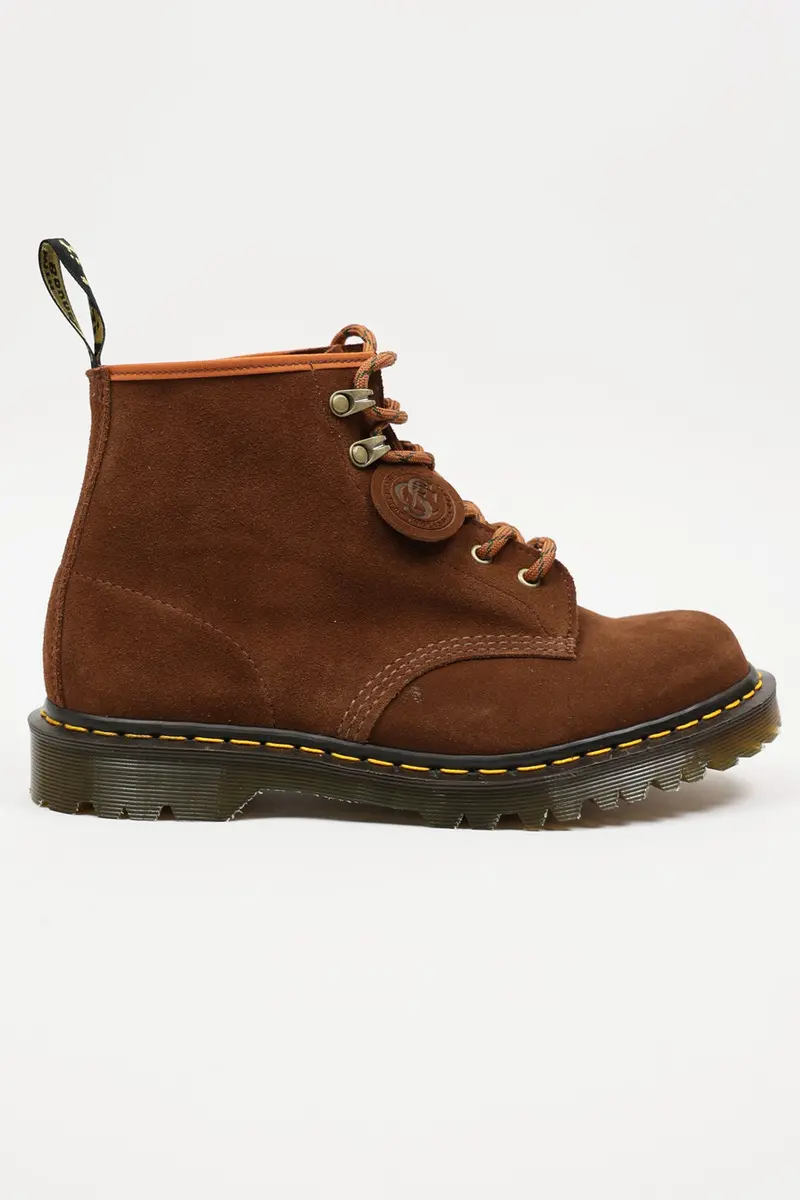 101 Heritage Boot In Water-Resistant Tan Repello Calf Suede 1