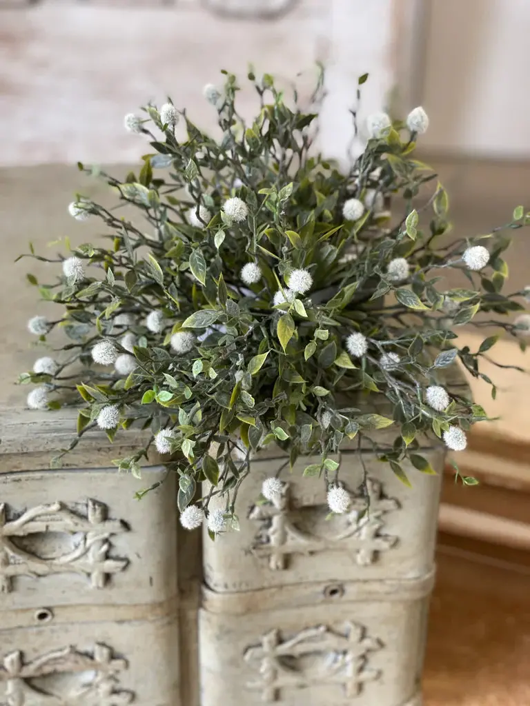 12-Inch Cloud Pusher Half-Sphere Artificial Topiary 1