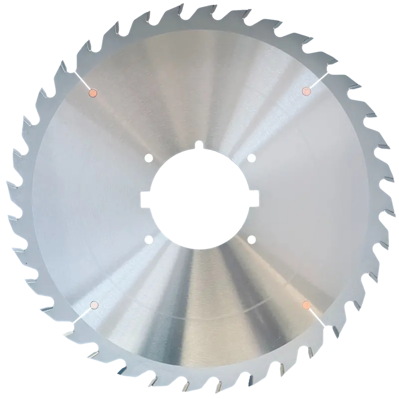14-Inch Glue-Line Shifting Blade For Mereen-Johnson — 36T Tcg, 3-1/8-Inch Arbor 1