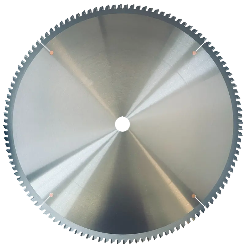 15-Inch Industrial Aluminum Saw Blade — 100-Tooth Triple-Chip Grind, 1-Inch Bore 1