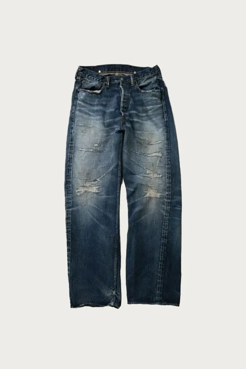 1937 Model Hw Mykonos Work Jacket – Indigo Blue (Hand Wash Only) 1