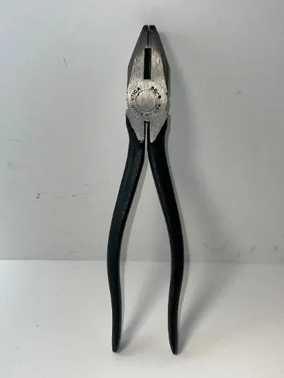 1960S Utica Tools Usa Heavy-Duty All-Steel Linesman Pliers (Model 50-8) – New Old Stock 1