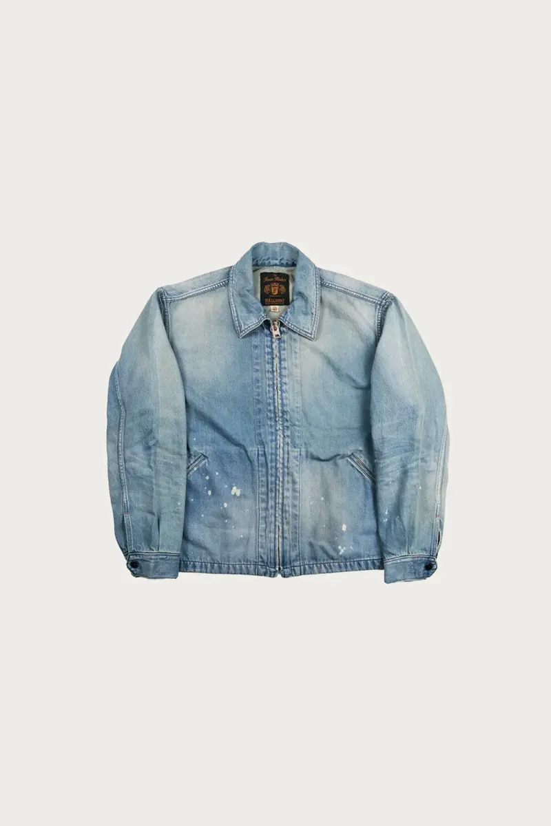 2054-2 Denim Sport Jacket – Relaxed Fit In Indigo Blue 1