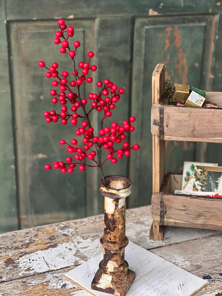 25-Inch Matte Berry Artificial Spray Arrangement 1