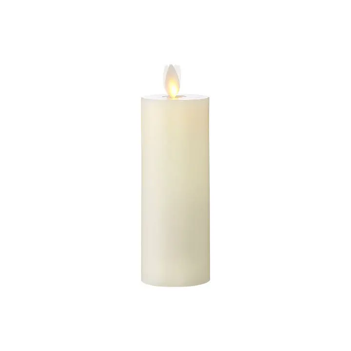 2X6-Inch Ivory Moving Flame Led Candle 1