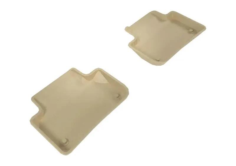 3D Maxpider Kagu Floor Mats – Tan, 2-Piece Rear Set (Limited Stock) 1
