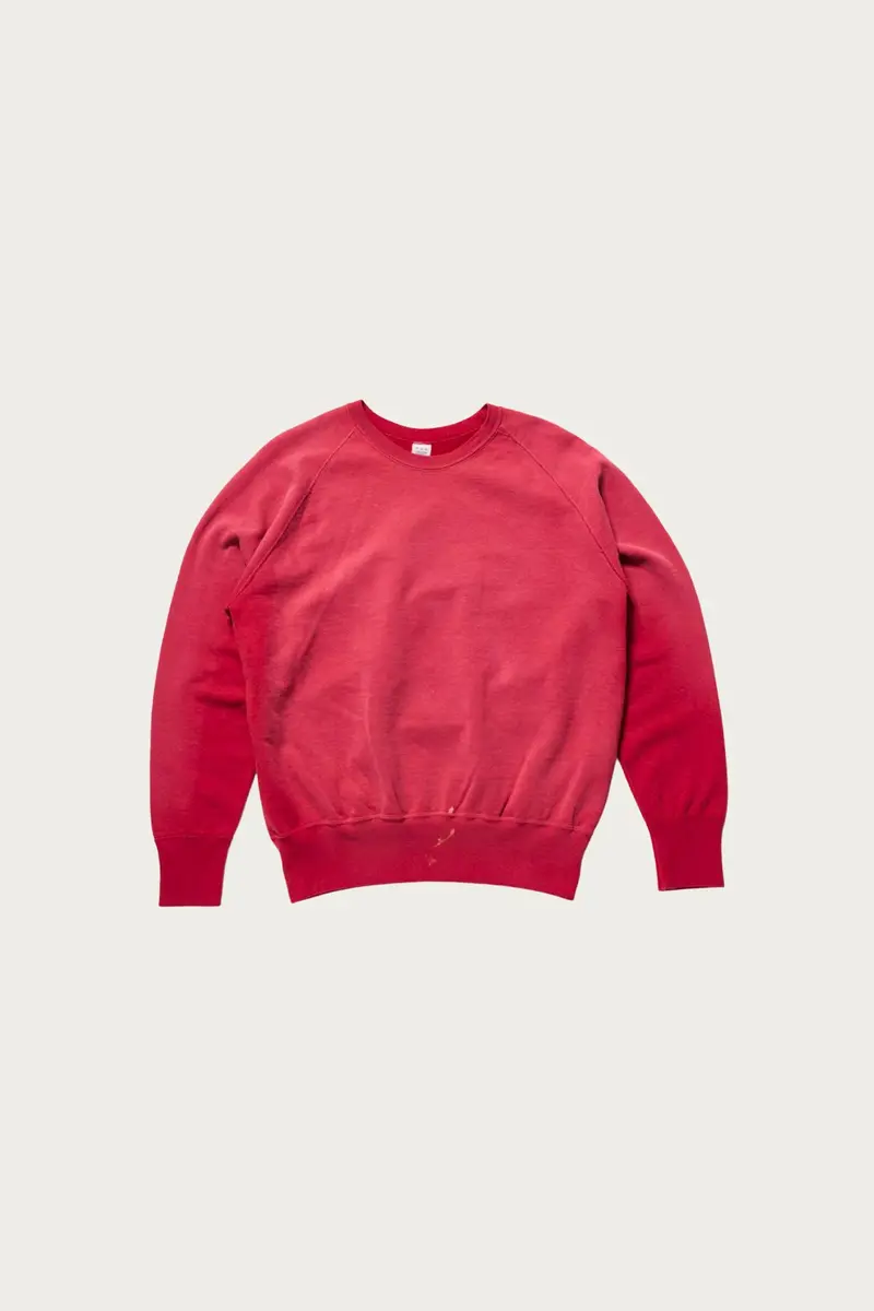 461 Sun-Faded Crewneck Sweatshirt – Vintage Red 1