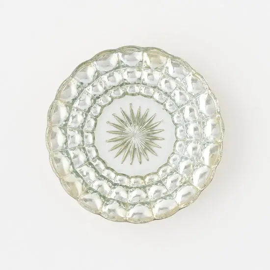 6-Inch Scalloped Silver-Plated Serving Plate 1