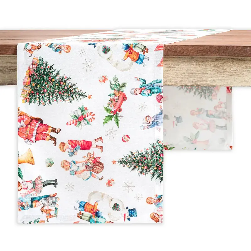 72-Inch Chromo Pattern Holiday Table Runner 1