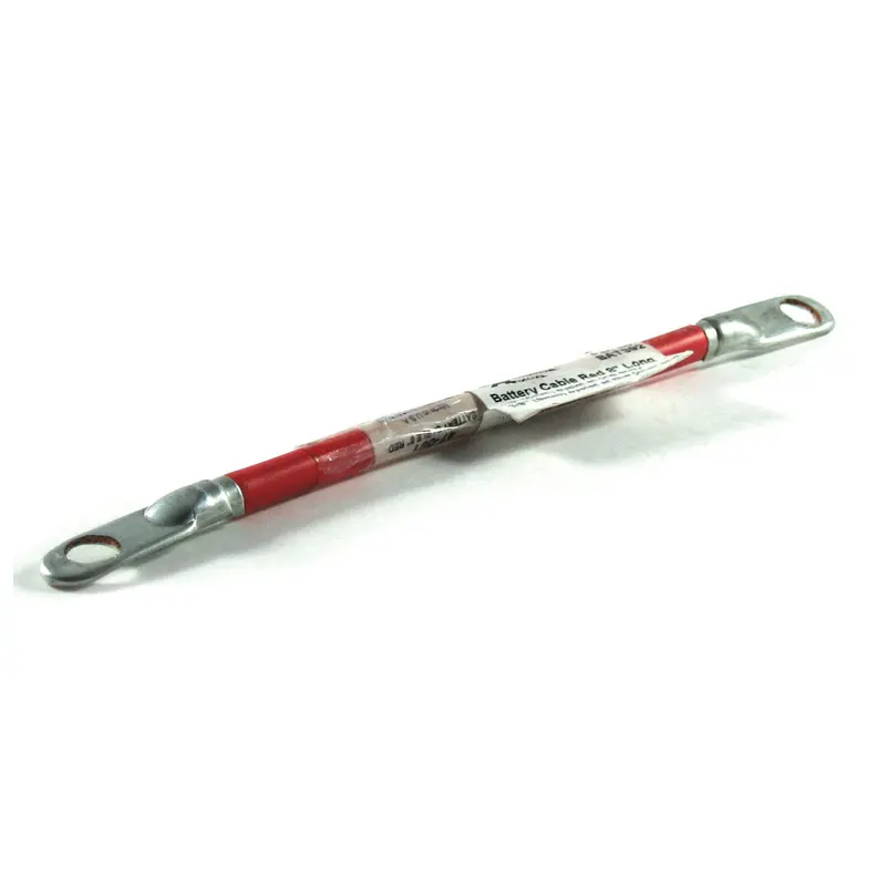 8-Inch Red Battery Cable Assembly 1