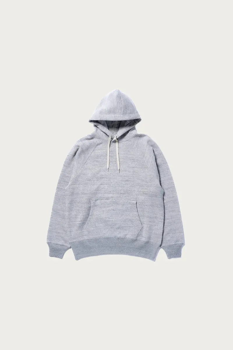 9Oz Loopwheel Raglan Sweatshirt In Heather Gray 1