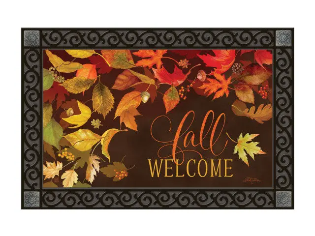 Abundant Leaves Design Matmate Replacement Insert 1