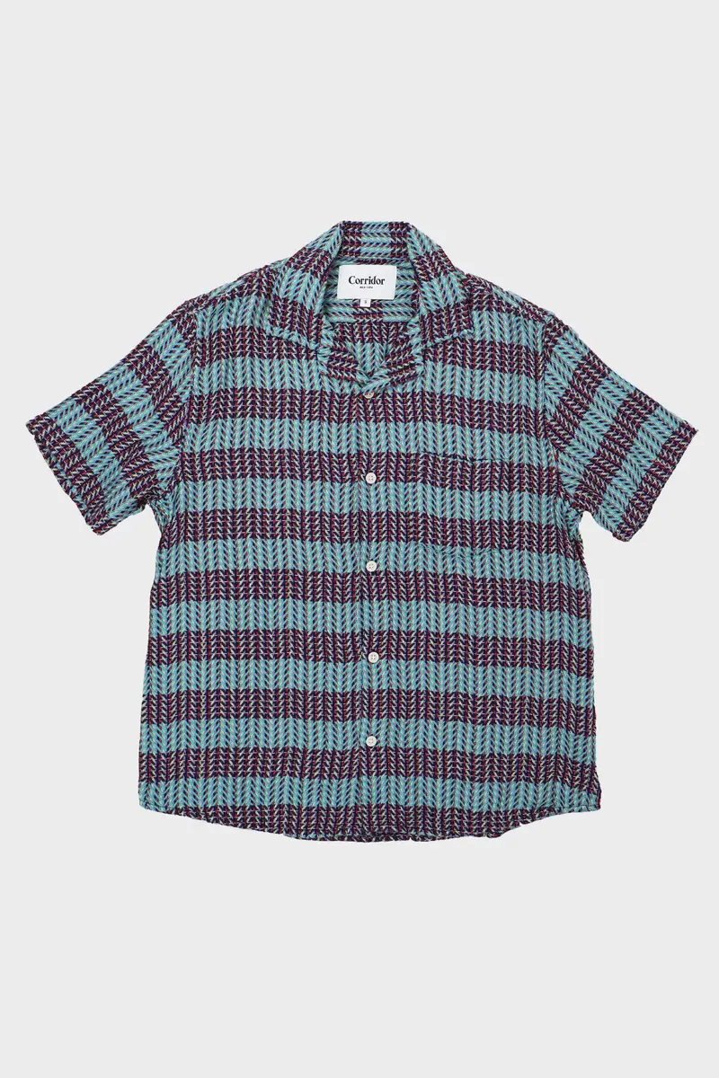 Acid Plaid Button-Up – Suess Pattern 1