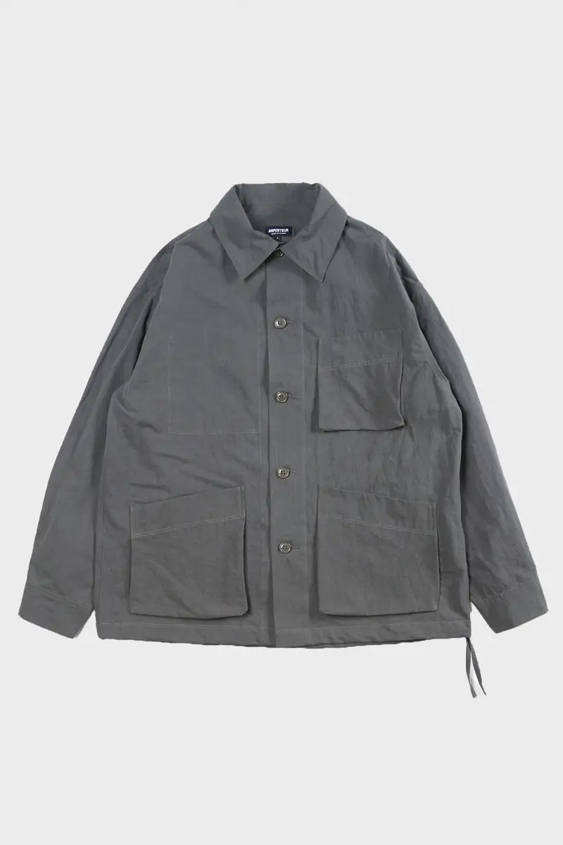Adn Lightweight Jacket In Dark Grey 1