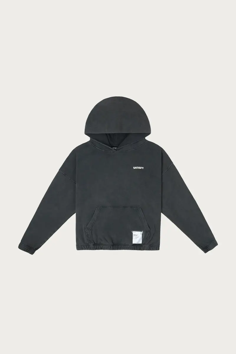 Aged Black Softcell Hoodie 1