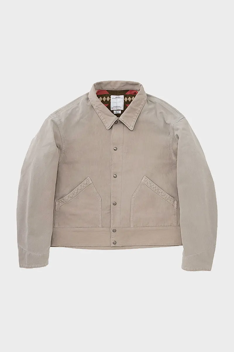 Alpha Short-Sleeve Dry-Pique Jacket – Warm Beige 1