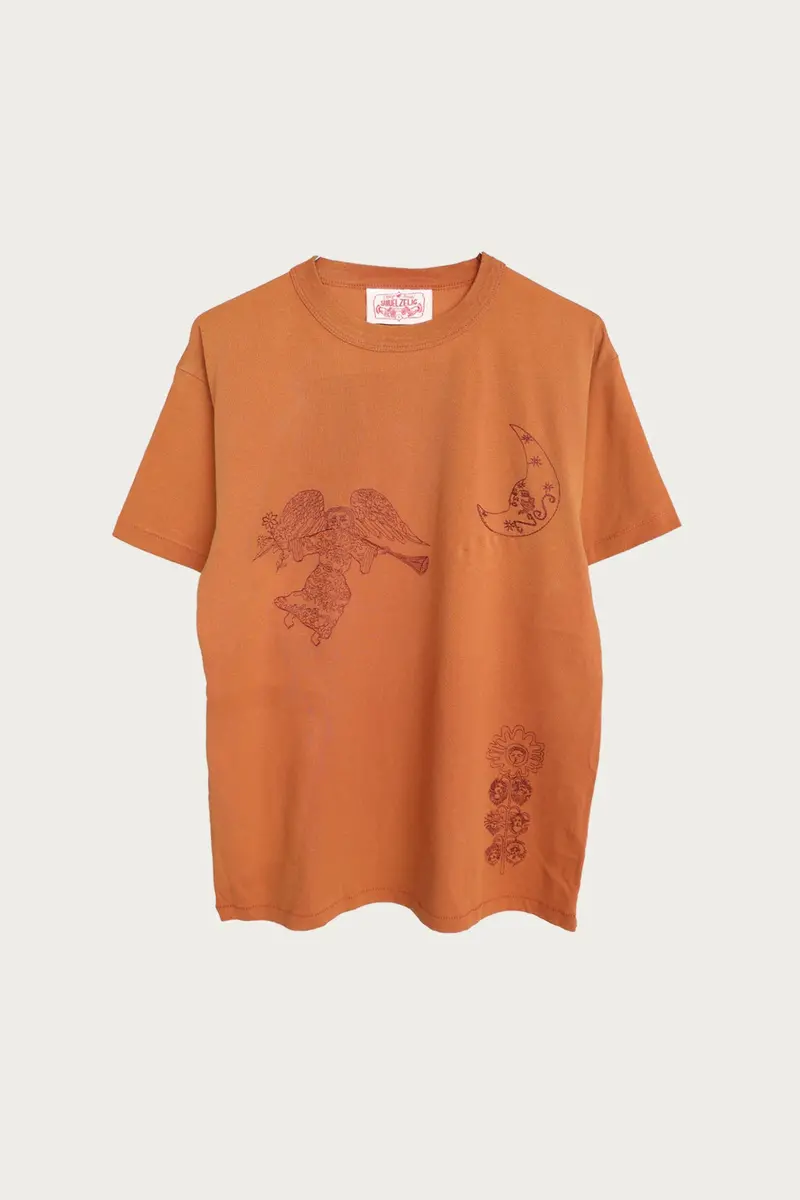 Angel Rust-Tone Graphic Tee 1