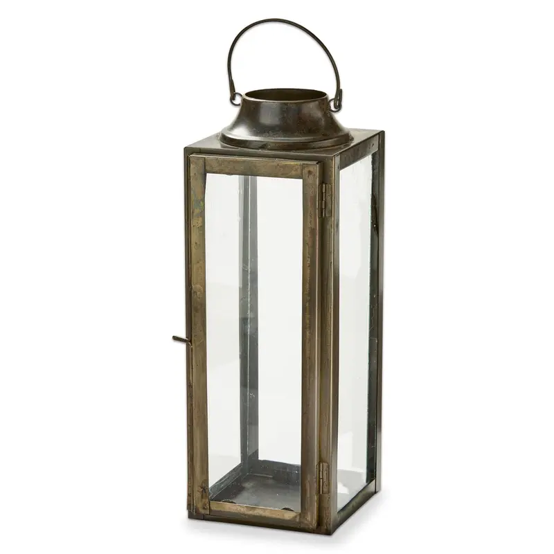 Antique Bronze Liam Lantern Set 1