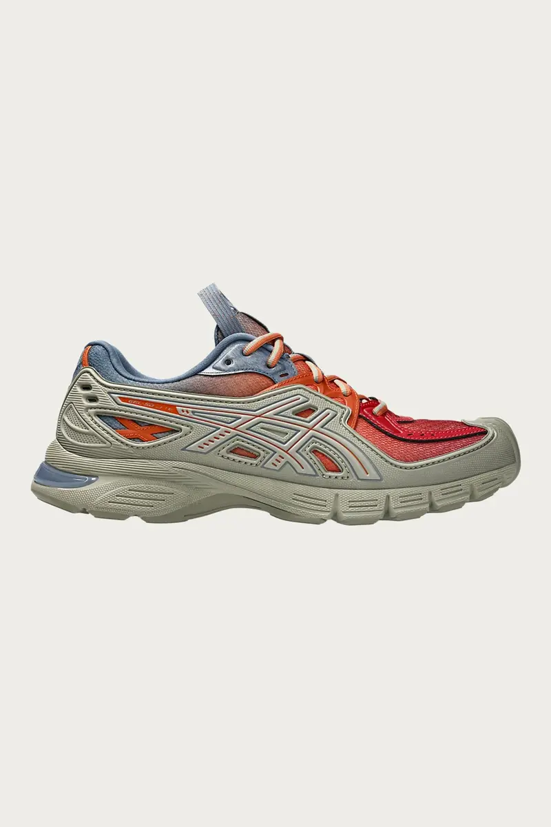 Asics Ub13-S Gel-Sd-Lyte Running Shoes – Olive Grey & Rust Orange 1