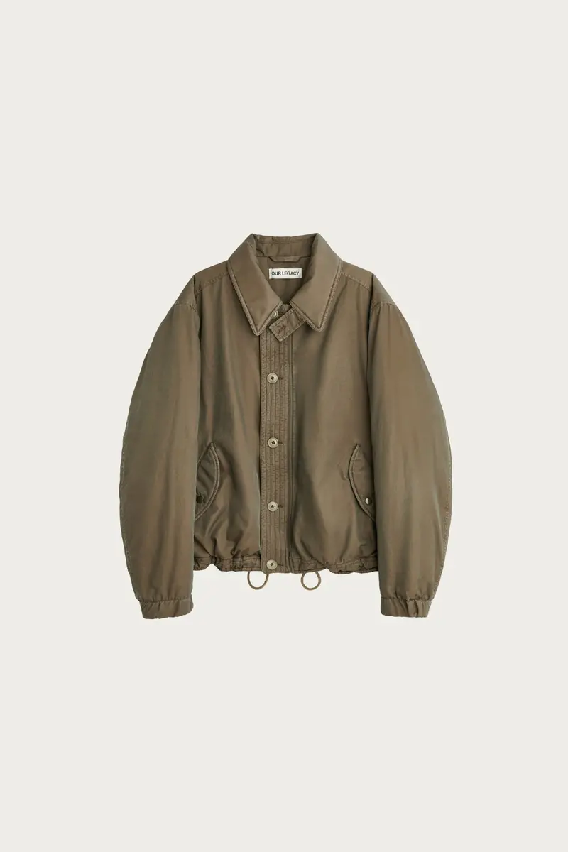 Auto Jacket – Taupe Smoke Twinshade Twill 1