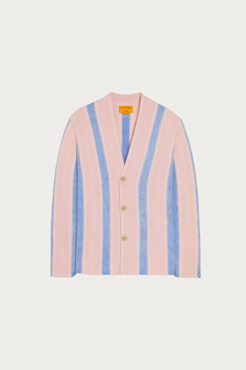 Baja Everywear Knit Cardigan – Powder Pink Soft Hue 1
