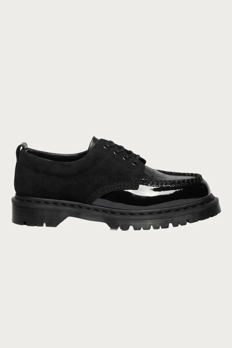 Beams X Dr. Martens Lowell Boots – Black Multi-Tone 1