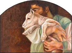 Behold The Lamb Faith Garden Decoration Sign 1