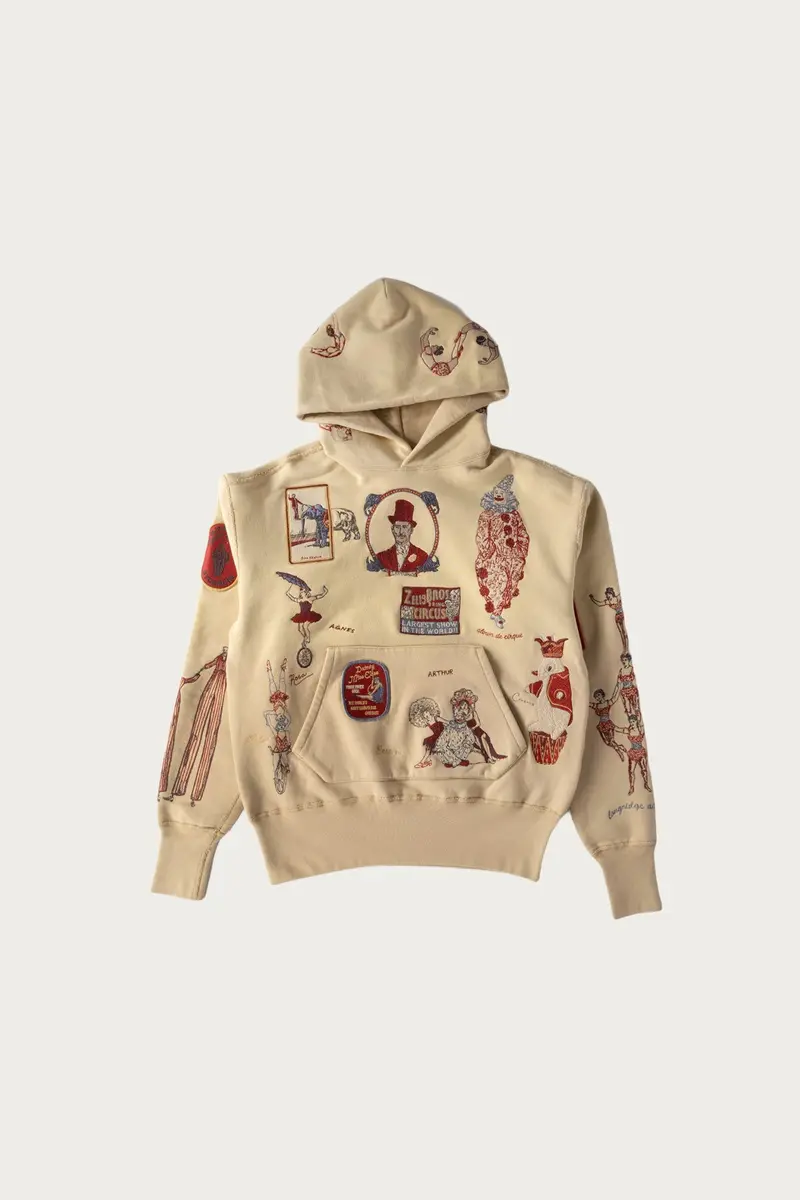Beige Circus Hoodie 1