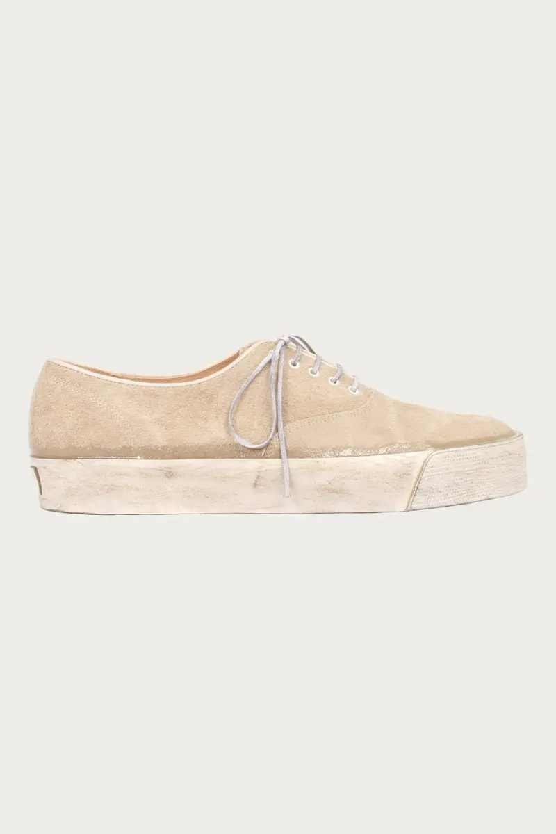 Beige Georgia Nn Leather Yacht Shoes – Minimalist Slip-Ons 1