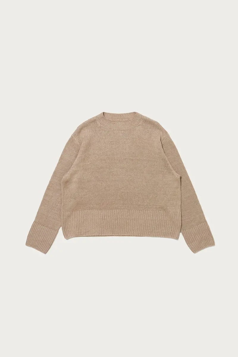 Beige Lot. 525 Crewneck Sweater 1