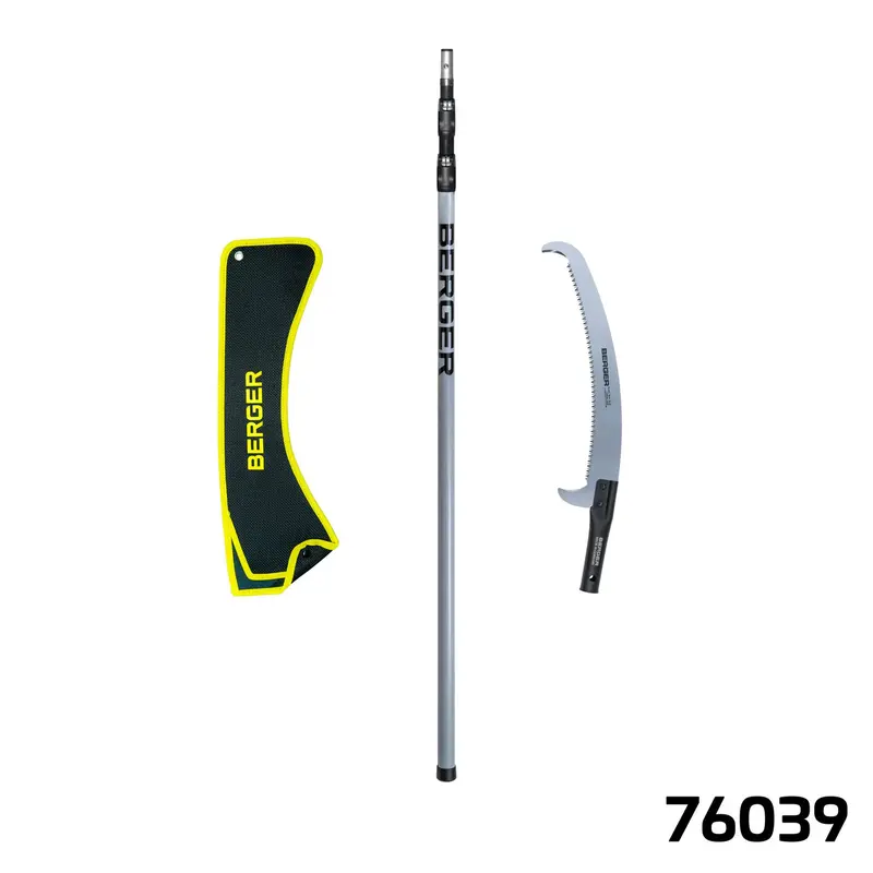 Berger Arborapid Hybrid Carbon Telescopic Pole Saw Kit – 3.96M Extended Length 1