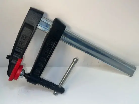 Bessey Germany Tg20K Heavy-Duty Cast Iron Screw Clamp – 8" × 4" – New Old Stock 1