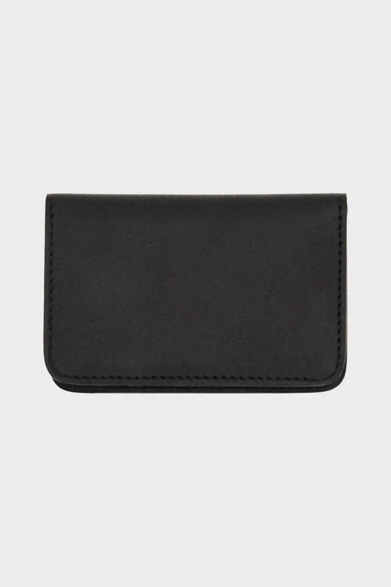 Black Baranil Folding Cardholder – Sleek Compact Organizer 1