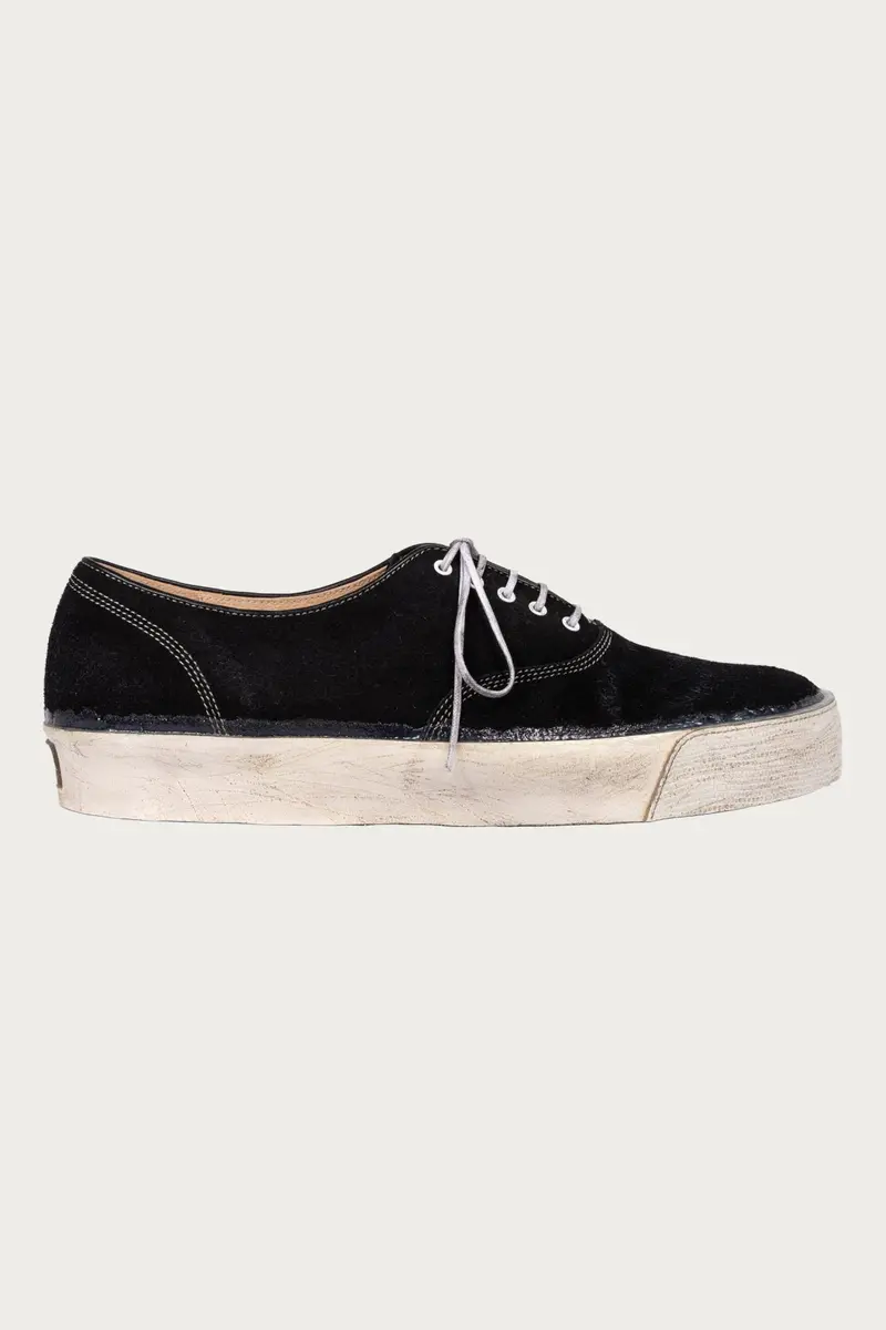 Black Georgia Nn Leather Yacht Shoes – Nautical Loafers 1