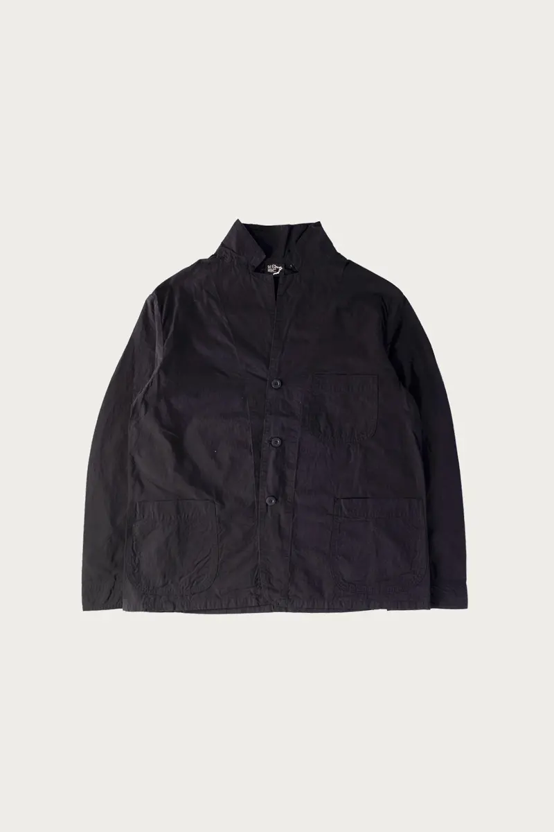 Black Lightweight Simple Jacket 1