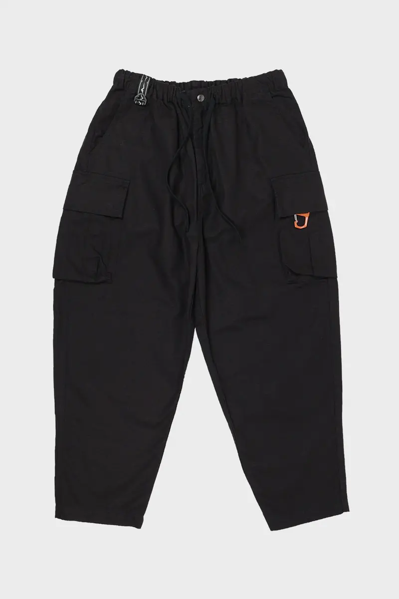 Black Mh Ripstop Cocoon Cargo Pants 1