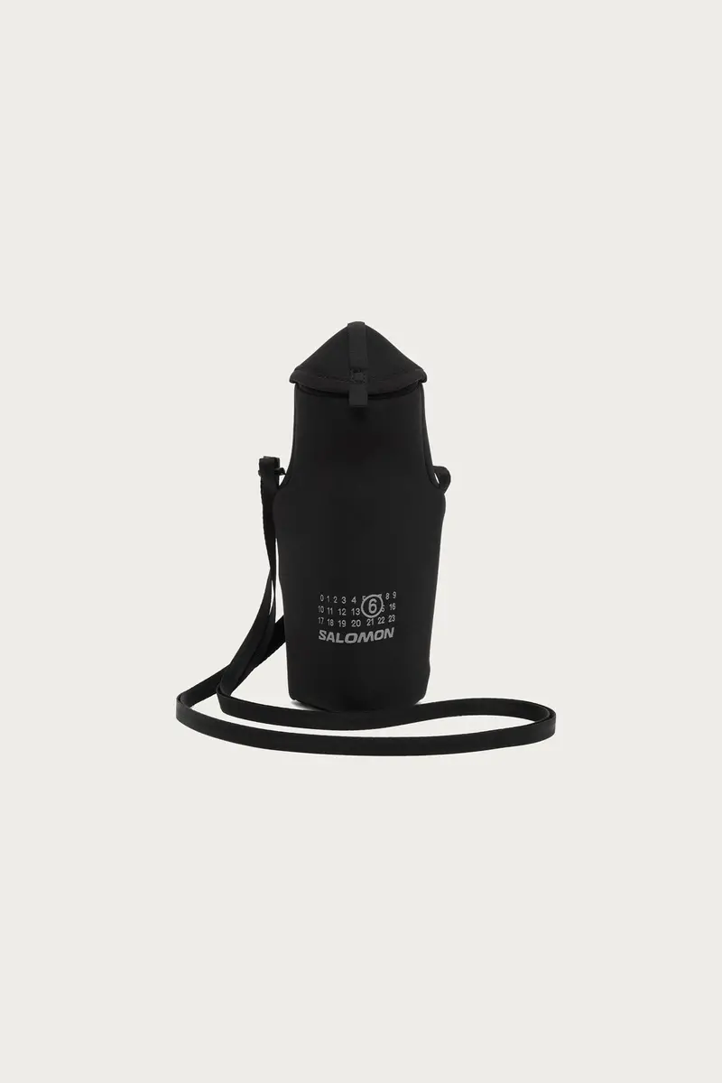 Black Mm6 X Salomon Water Bottle Carrier 1