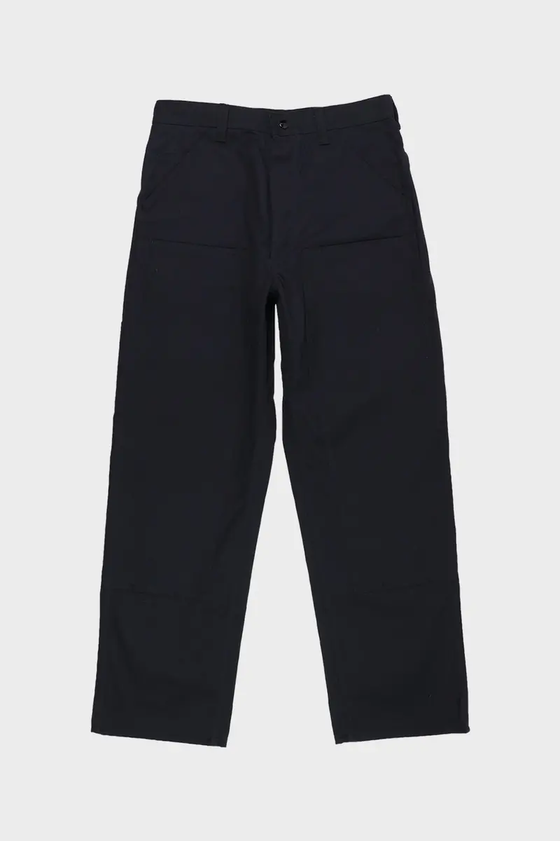 Black Selvedge Duck Five-Pocket Work Pants 1