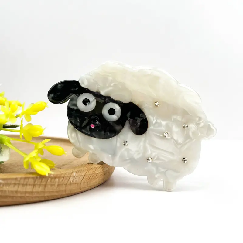 Black Sheep Silhouette Hair Clip 1