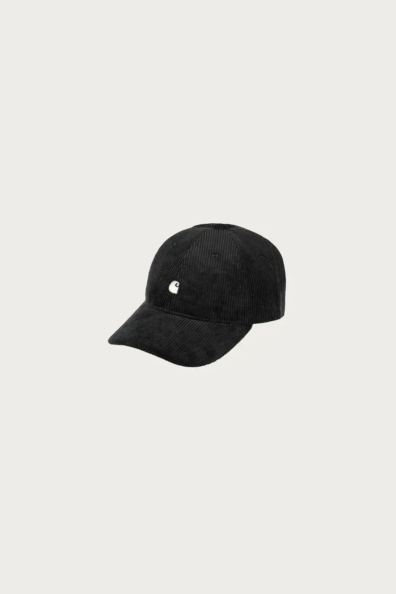 Black Wax-Dyed Harlem Baseball Cap 1