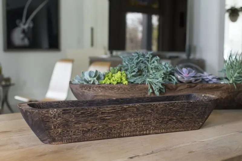 Blackwood Rectangular Trough Planter 1