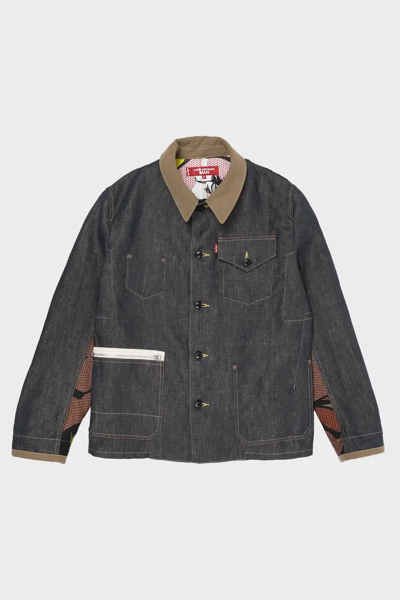 Blue Denim Jacket – Levi’S X Roy Lichtenstein Collaboration 1