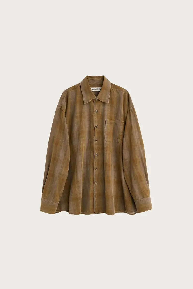 Borrowed Shirt – Dakota Flannel Check Pattern 1