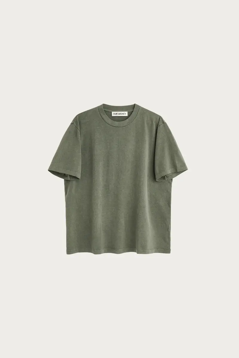 Box T-Shirt – Worn Olive Legacy Jersey 1