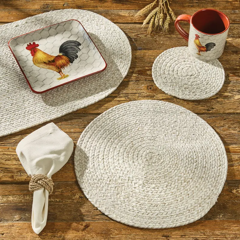 Braided Sea Salt Spice Bin Placemat 1
