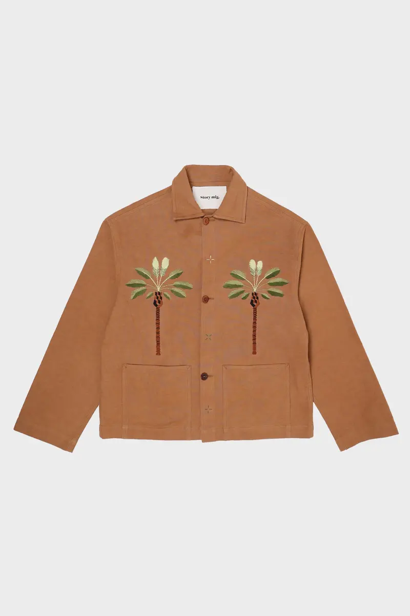 Brown Double-Date Sot Utility Jacket 1